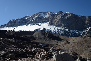 11 Cerro Ameghino Late Afternoon From Aconcagua Plaza Argentina Base Camp 4200m